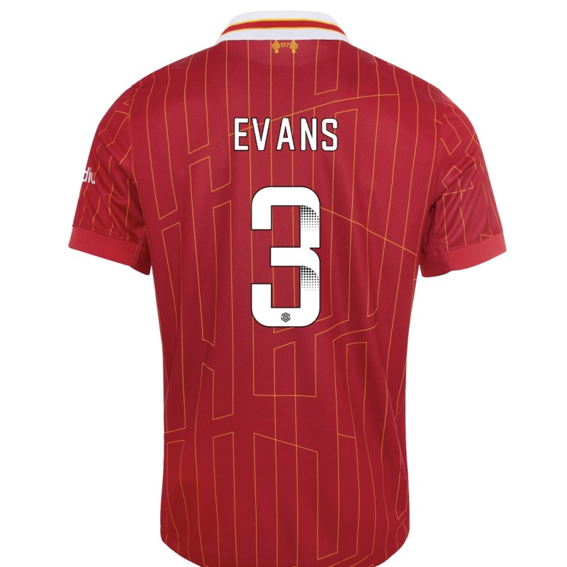 Collezione Grace Evans "Futuremakers x Liverpool FC" - Maglia preparata durante la partita