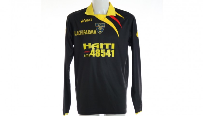 Giacomazzi's Lecce Match Shirt, 2009/10