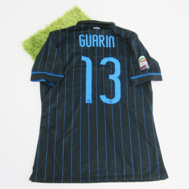 Guarin Inter match issued/worn shirt, Serie A 2014/2015