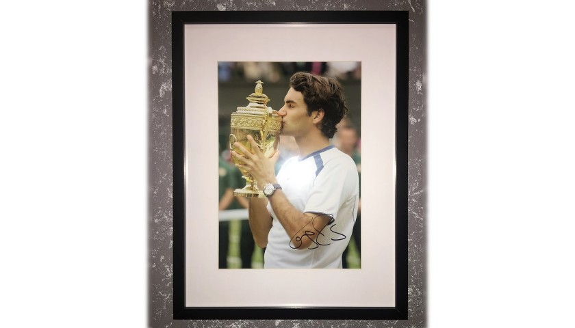 Roger Federer Signed Photograph