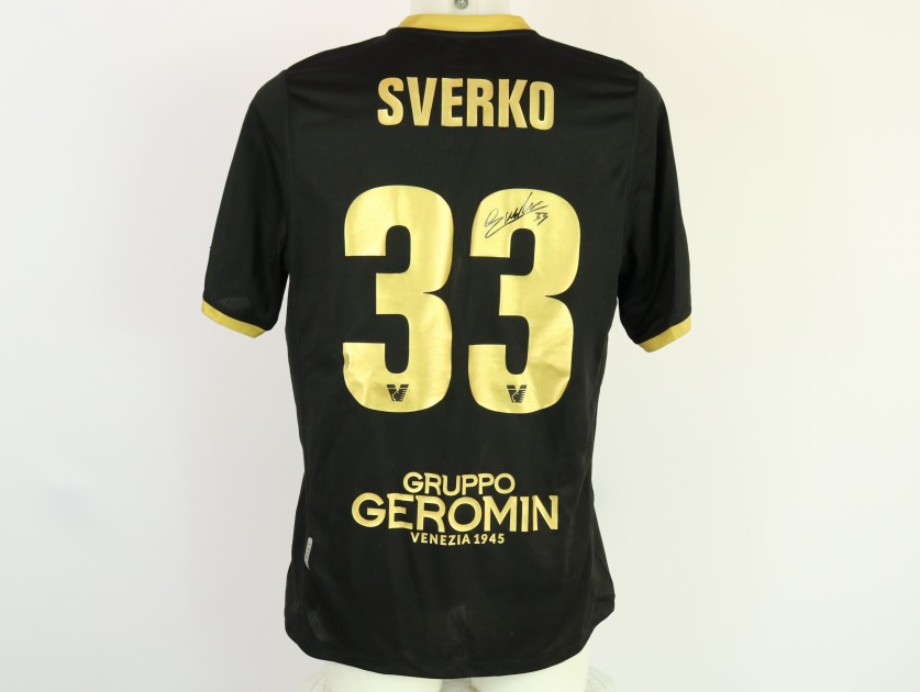 Sverko's unwashed Signed Shirt, Venezia vs Reggiana 2024 
