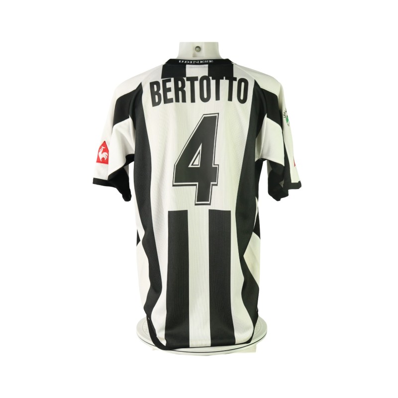 Bertotto's Match-Issued Shirt, Udinese 2003/04