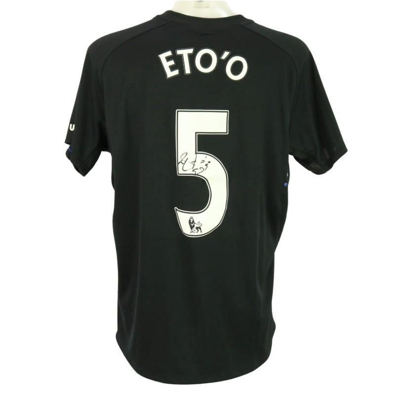Maglia ufficiale Eto'o Everton, 2014/15 - Autografata