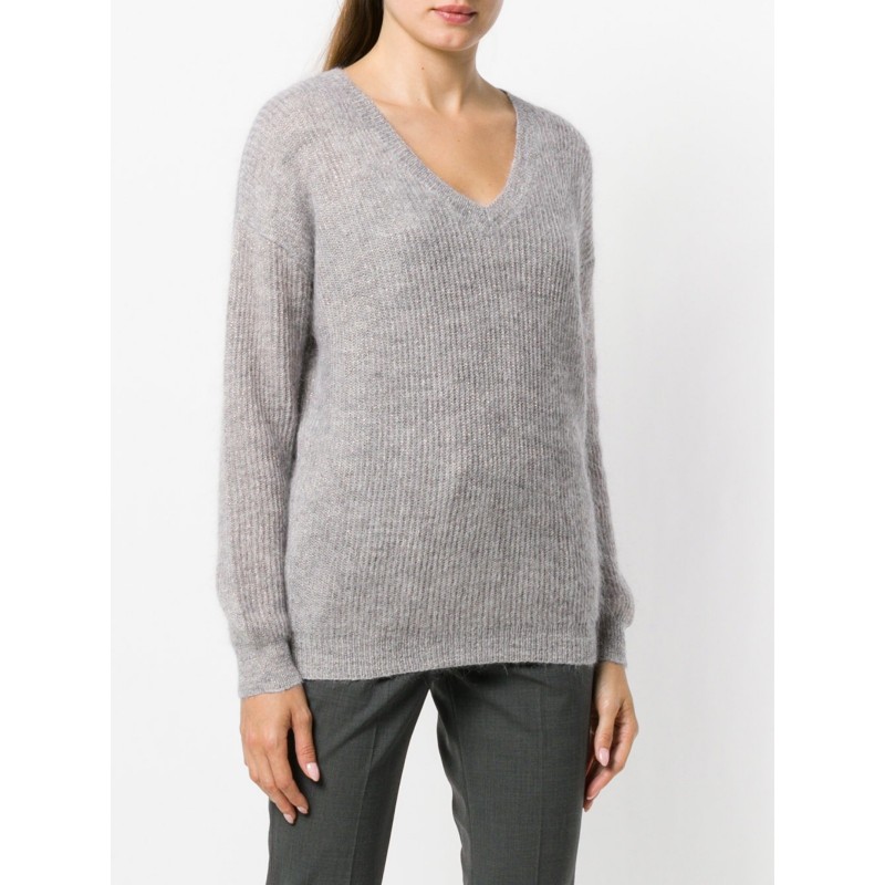 Sparkling Alpaca and Mohair Sweater by Brunello Cucinelli