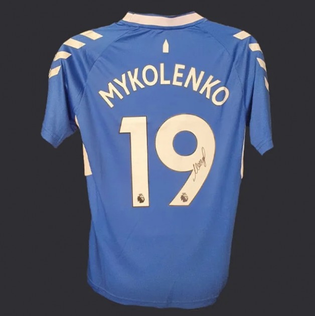 Vitaliy Mykolenko's Everton 2022/23 Signed Shirt - CharityStars