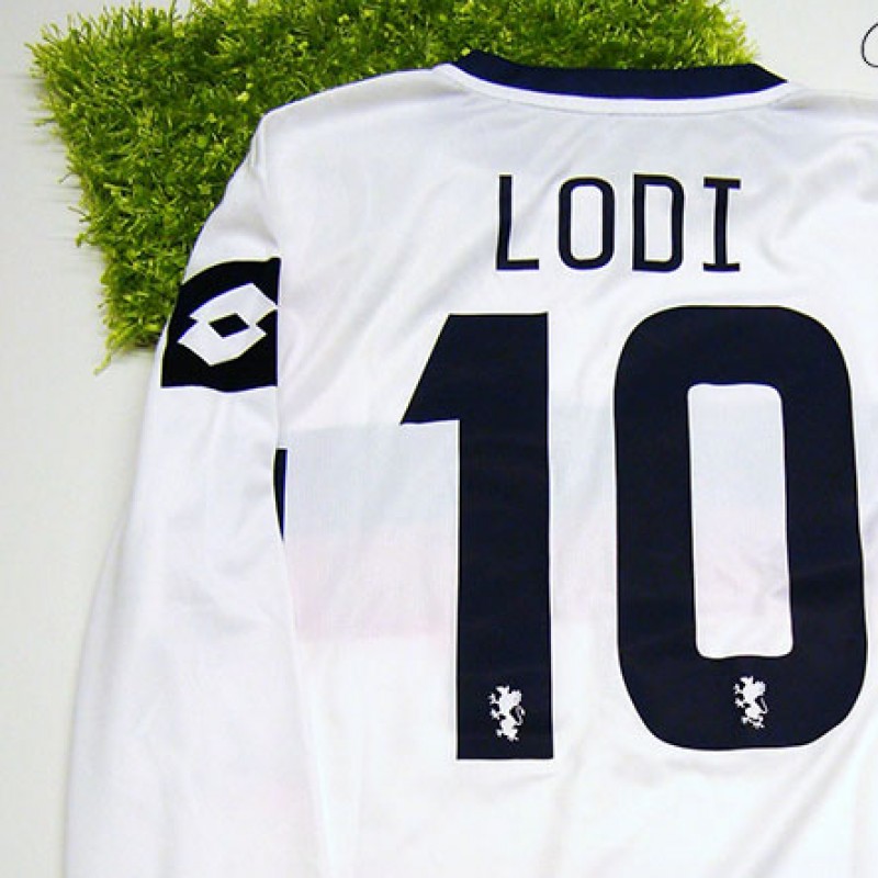 Genoa match issued shirt, Lodi, Serie A