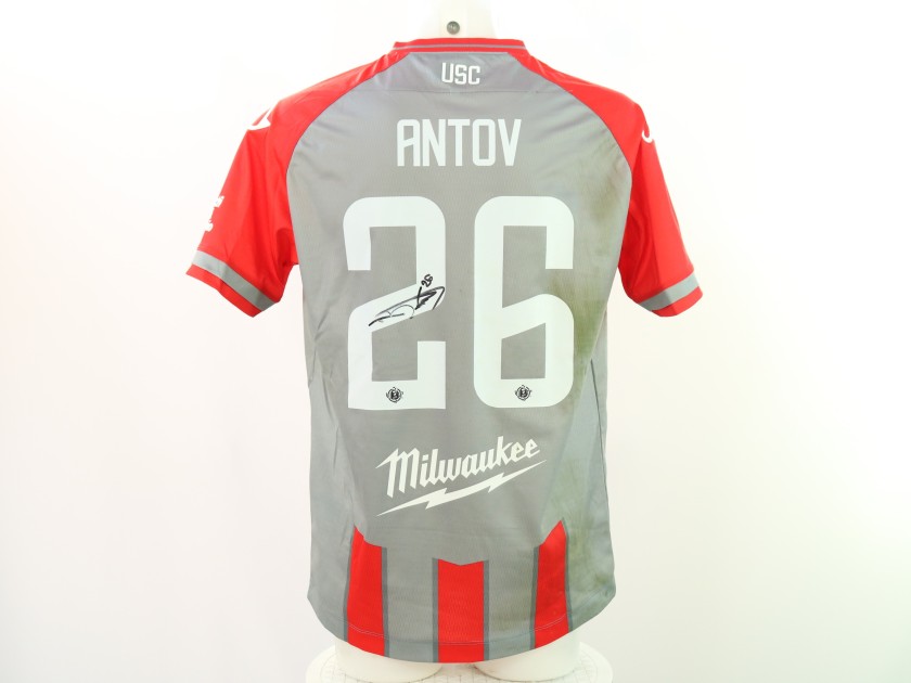 Maglia Antov unwashed Cremonese vs Frosinone 2024 - Autografata