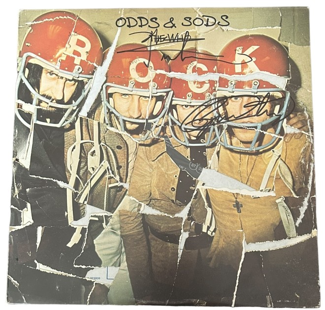 LP in vinile firmato "Odds & Sods" degli Who