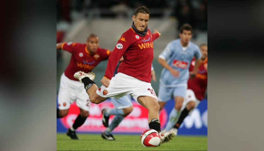 Totti's Roma Match Shirt, 2007/08 