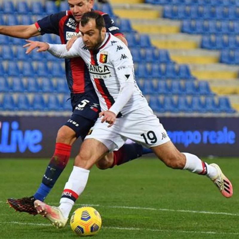 Pandev's Official Genoa Signed Kit, 2020/21