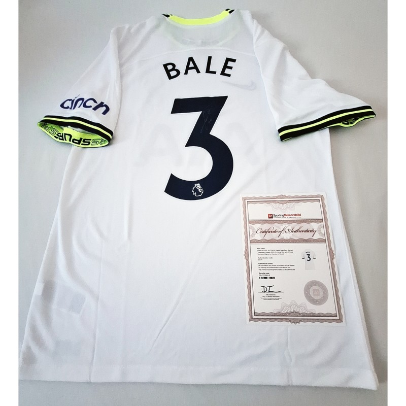 Gareth Bale's Tottenham Hotspurs 2022/23 Signed Shirt