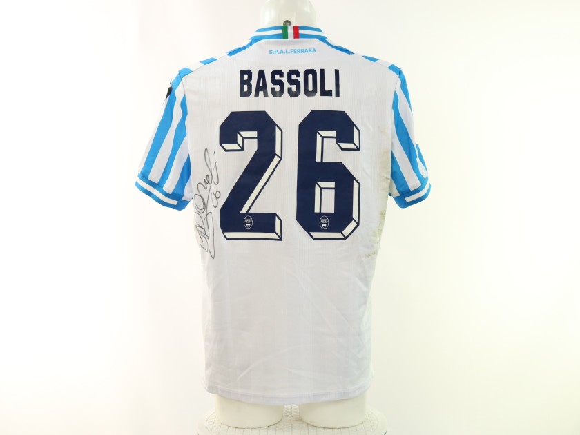 Bassoli's Signed Unwashed Shirt, SPAL vs Perugia 2025 