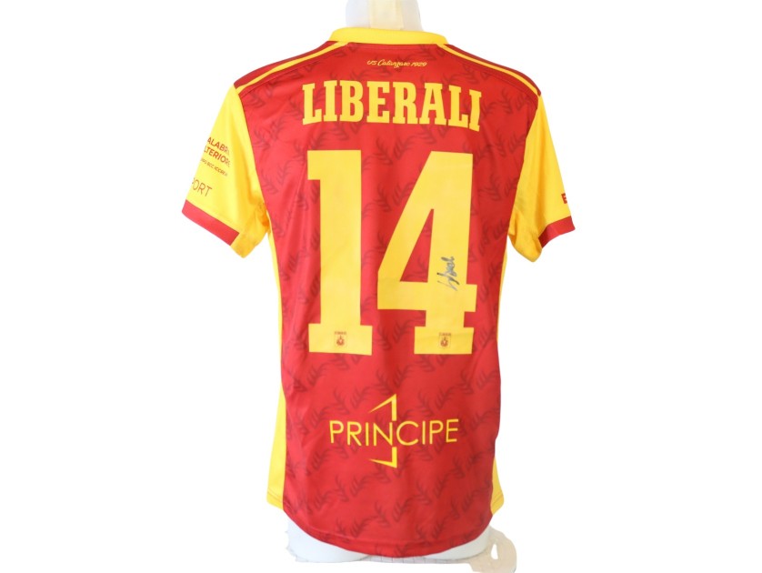 Liberali's Signed Unwashed Shirt, Catanzaro vs Frosinone 2026