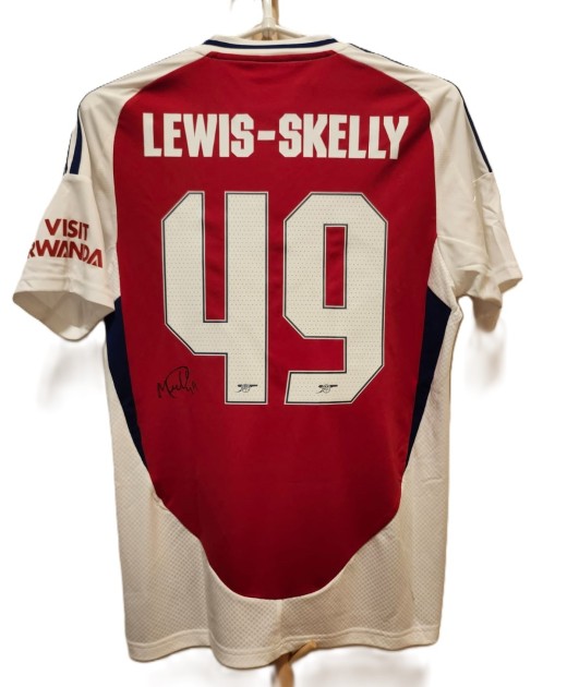 Myles Lewis-Skelly's Arsenal Signed Official Shirt