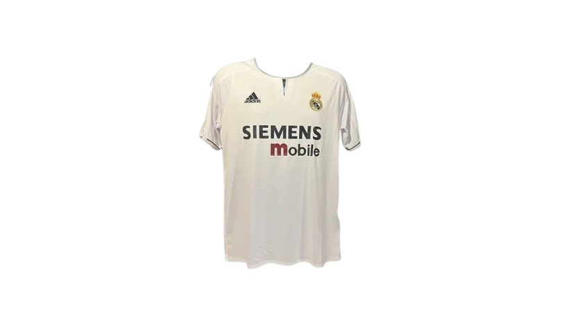 Roberto Carlos' Official Real Madrid Signed Shirt, 2003/04