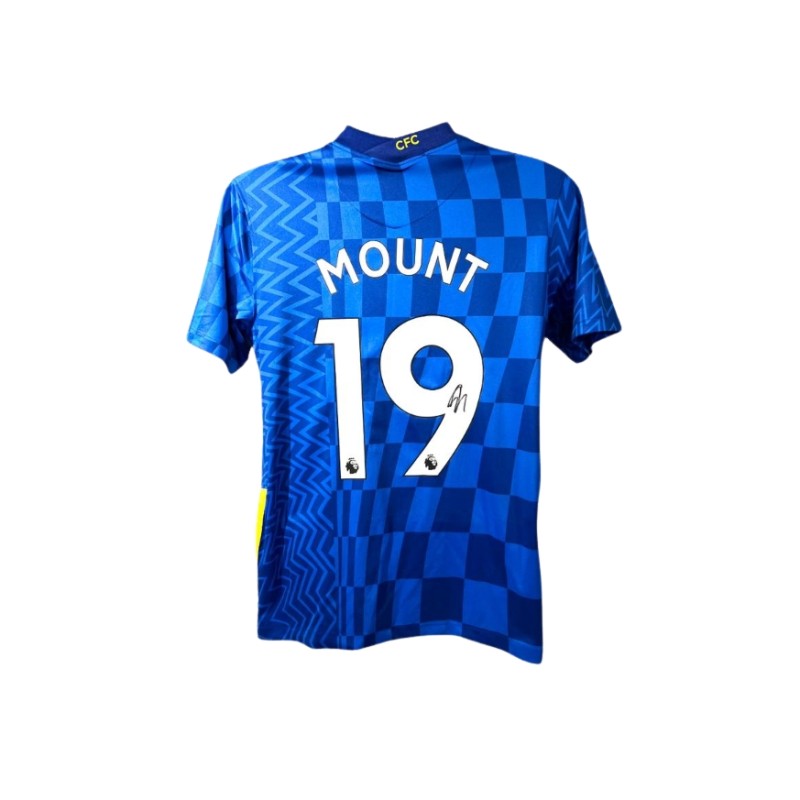 Mason Mount's Chelsea 2021/22 Signed Replica Shirt