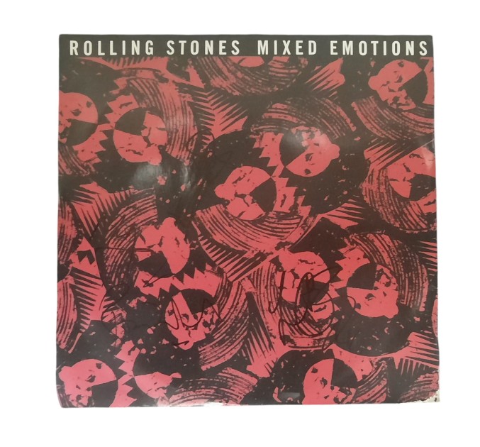 The Rolling Stones Signed Vinyl LP