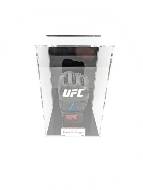 Conor McGregor Signed UFC Glove in Display Case