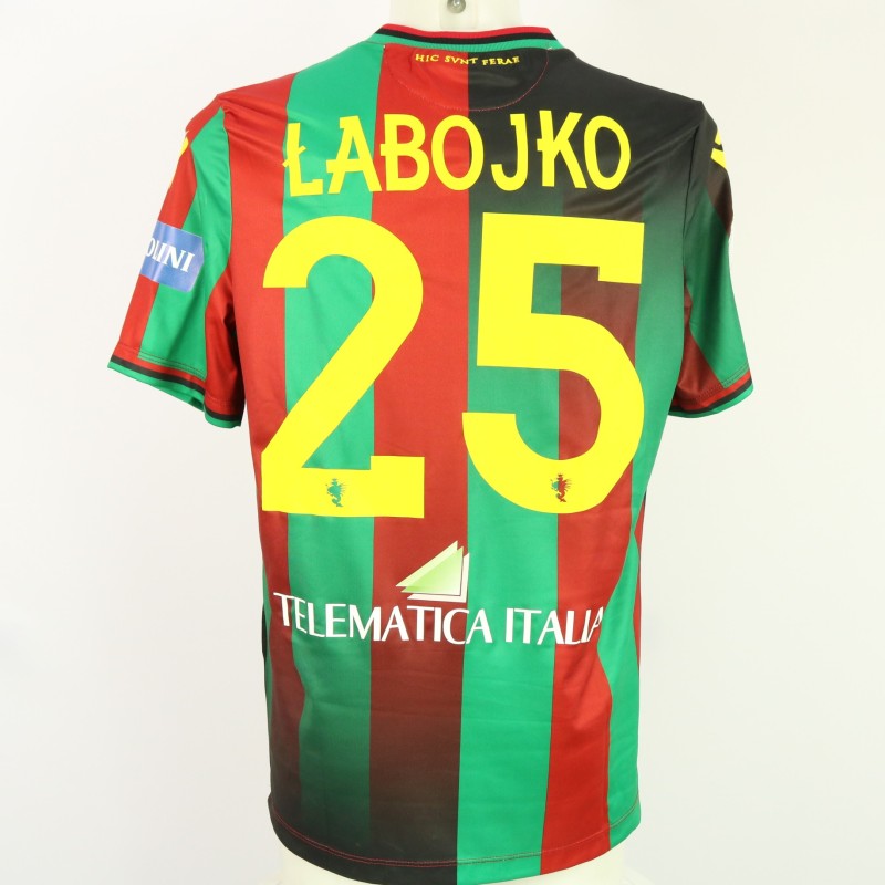 Labojko's Match Worn unwashed Shirt, Ternana vs Pisa 2024 