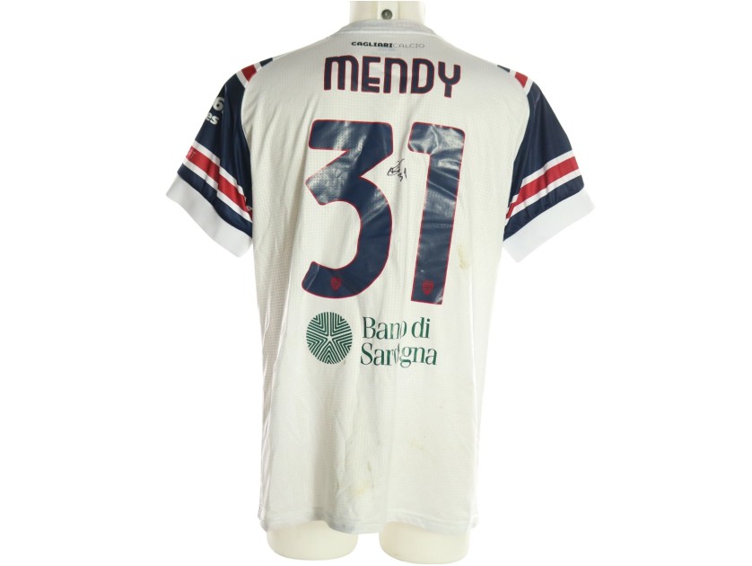 Mendy's Signed Unwashed Shirt, Cagliari vs Torino 2026