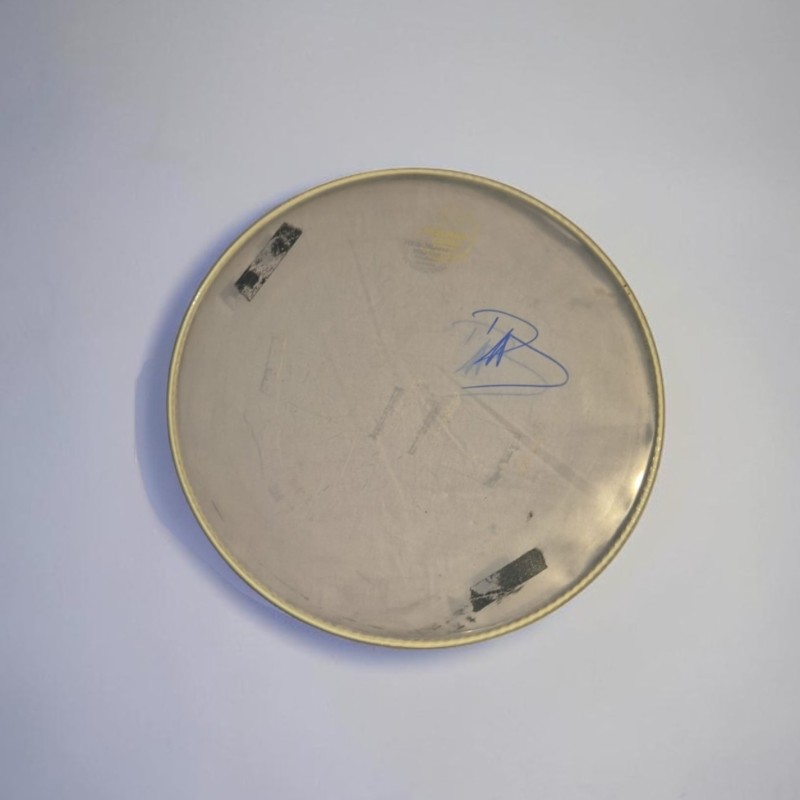 Dave Grohl of Nirvana Signed Drumskin