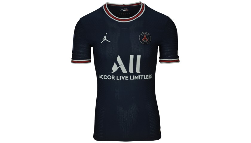 Messi's PSG Match Shirt, 2022/23 - CharityStars