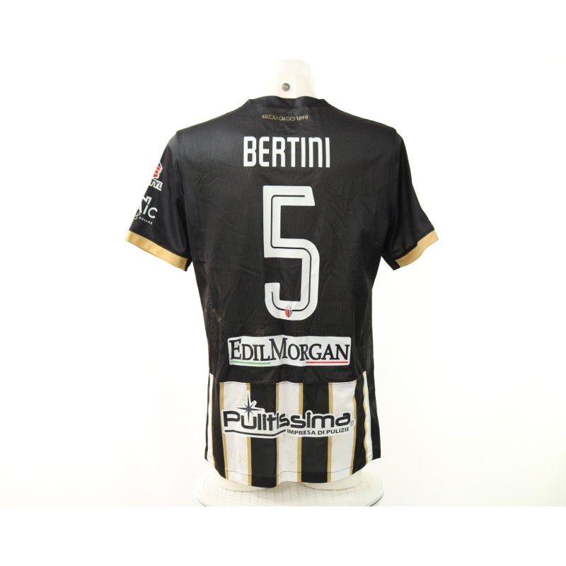 Bertini's Ascoli vs SPAL Comemmorative Unwashed Shirt, 2024