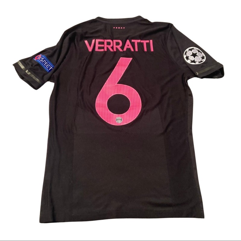 Verratti's Match-Issued Shirt, Malmo vs PSG 2015 "Je Suis Paris"