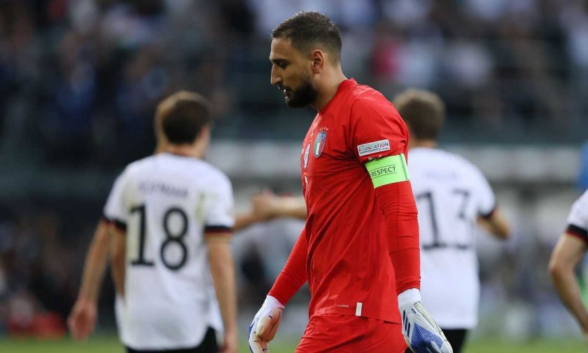 Donnarumma's Match Shirt, Germany-Italy 2022