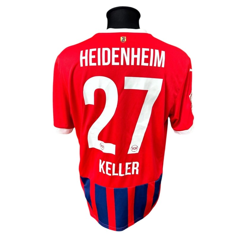 Keller's Heidenheim Issued Shirt, 2024/25