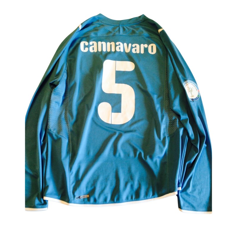 Cannavaro's Italy Match-Issued Shirt, Confederations Cup 2009