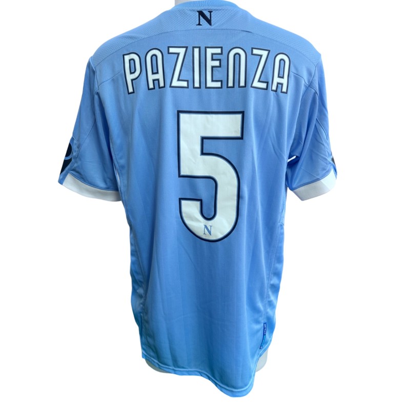 Pazienza's Match Worn Shirt, Napoli vs Lazio 2011