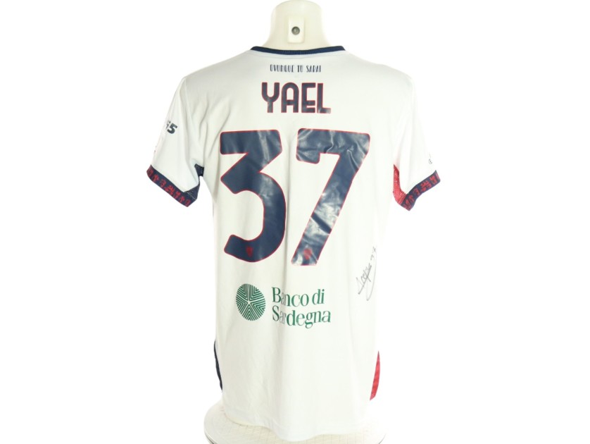 Maglia Yael Unwashed Pisa vs Cagliari, 2026 - Autografata