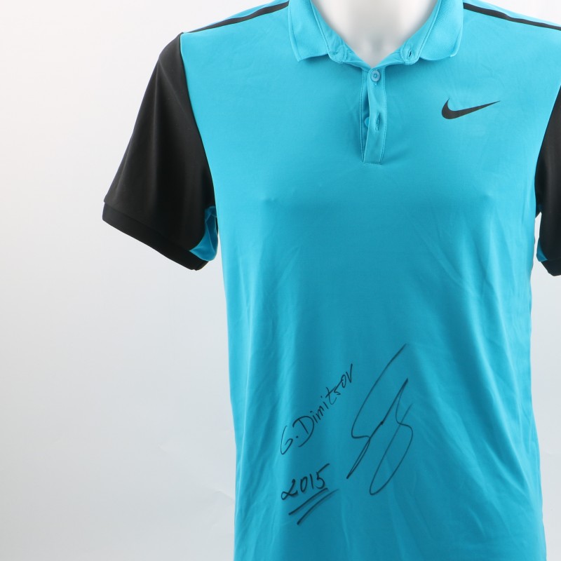 Grigor Dimitrov  Signed and Used T-shirt