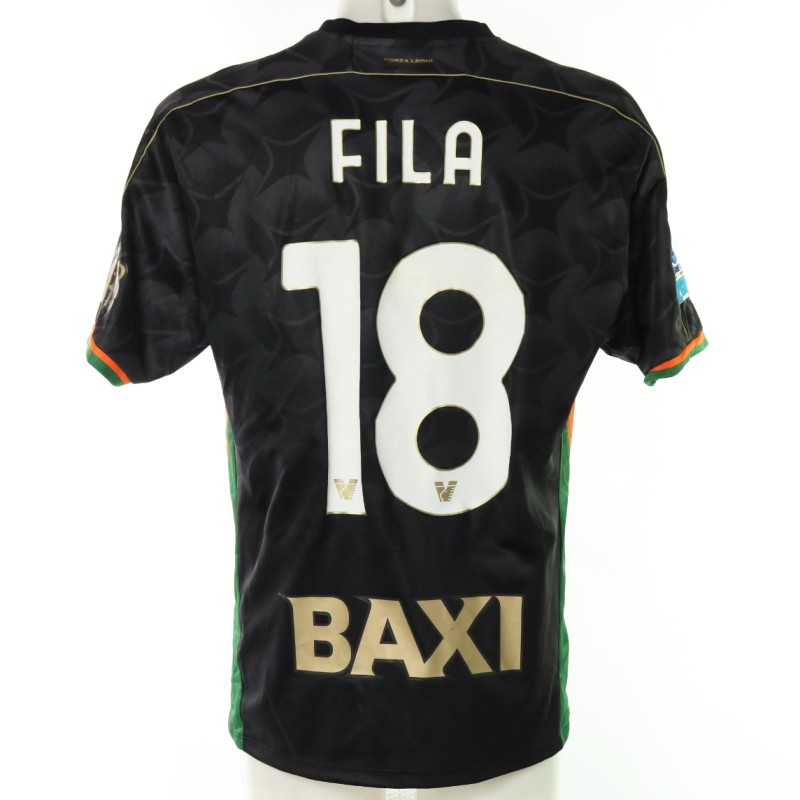 Fila's Special Edition Venezia vs Roma Unwashed Shirt, 2025