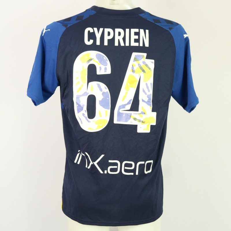 Cyprien's Match Shirt, Parma vs Catanzaro 2024 "Always With Blue"