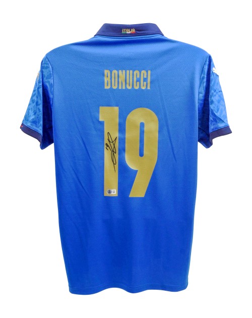 Replica della maglia Italia firmata da Leonardo Bonucci