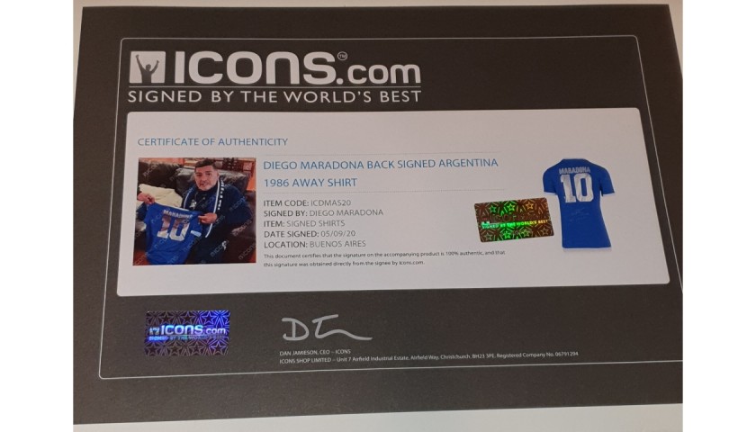 Maglia Maradona Barcellona - Autografata - CharityStars