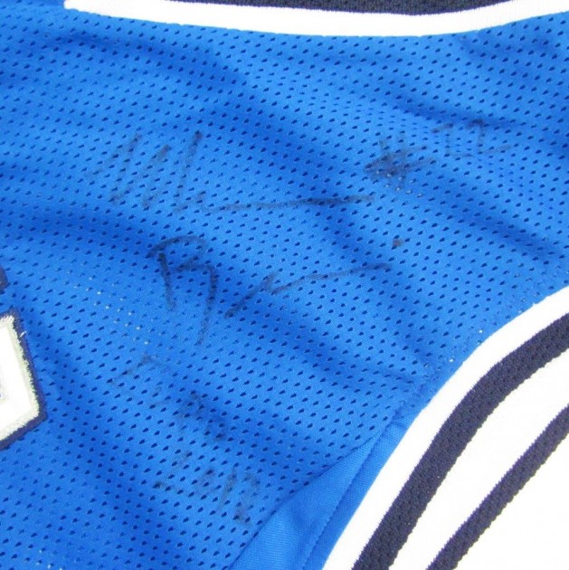 Marco Belinelli's worn and signed Italian National shirt