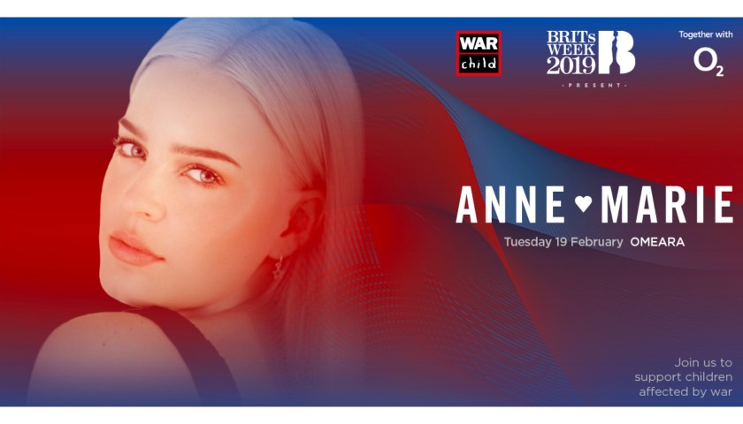 Last 2 Tickets to Anne-Marie Concert in London - Auction 2