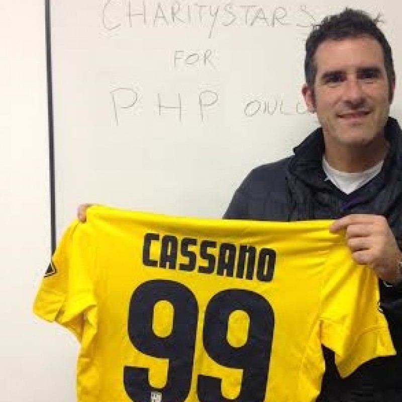 Maglia Cassano Parma, preparata, Serie A  2014/2015 - autografata
