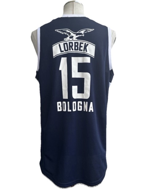 R - Lorbek's Fortitudo Bologna Match-Worn Jersey, 2005/06