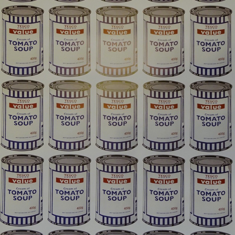 Banksy "Tesco Value Soup Cans"
