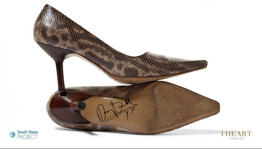Darcey Bussell Signed Shoes