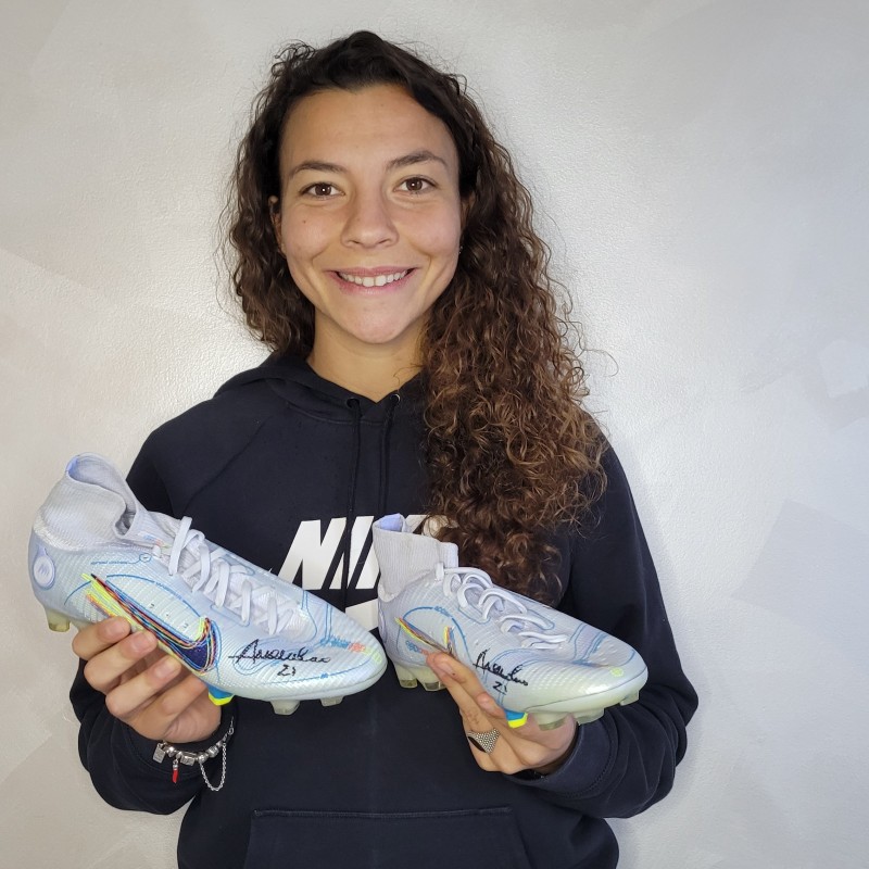 Nike Boots Worn and Signed by Arianna Caruso, 2021/22 