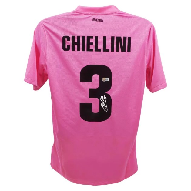 Giorgio Chiellini's Juventus Signed Replica Shirt