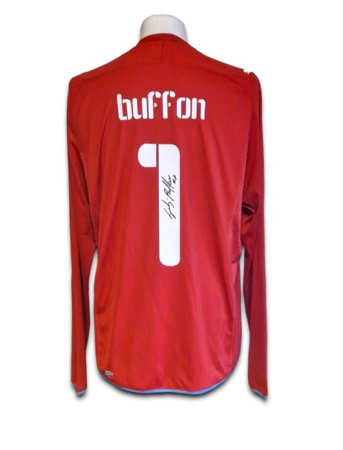 Buffon's Italy Signed Shirt