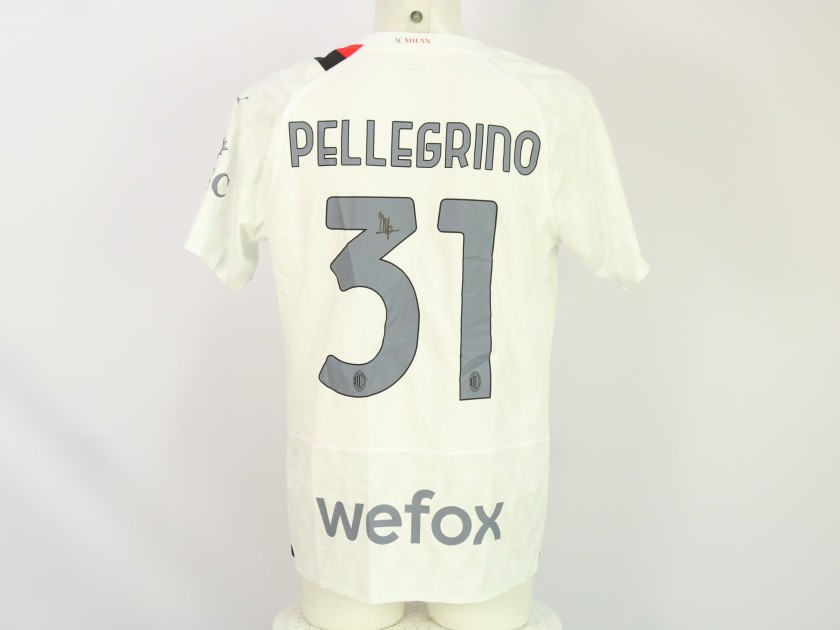 Maglia ufficiale Pellegrino Milan, UCL 2023/24 - Autografata