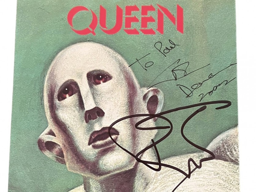 Queen Signed 'We Are The Champions' Vinyl 45 Single - CharityStars