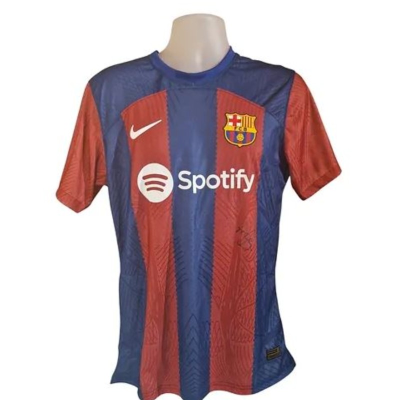 Maglia Replica firmata Hansi Flick FC Barcelona 2023/24